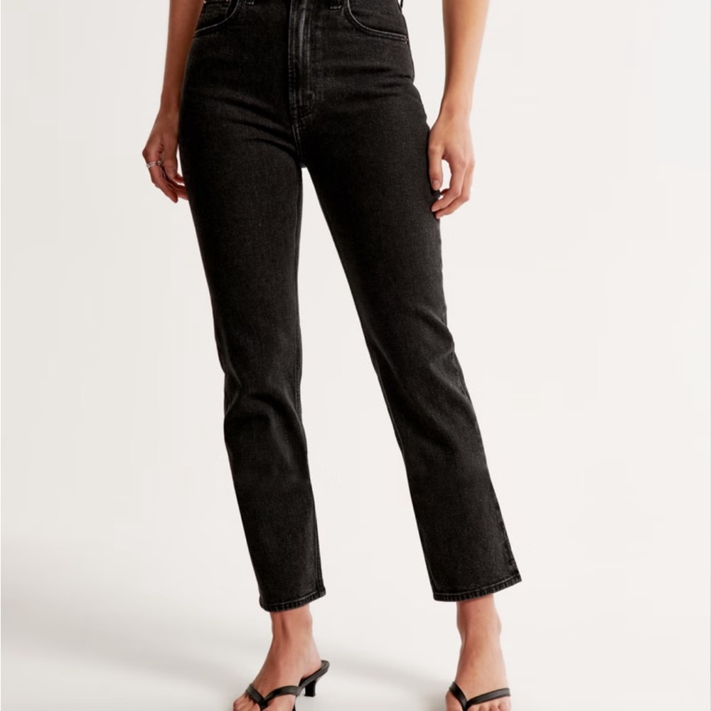 Abercrombie & Fitch Black High Rise Jeans